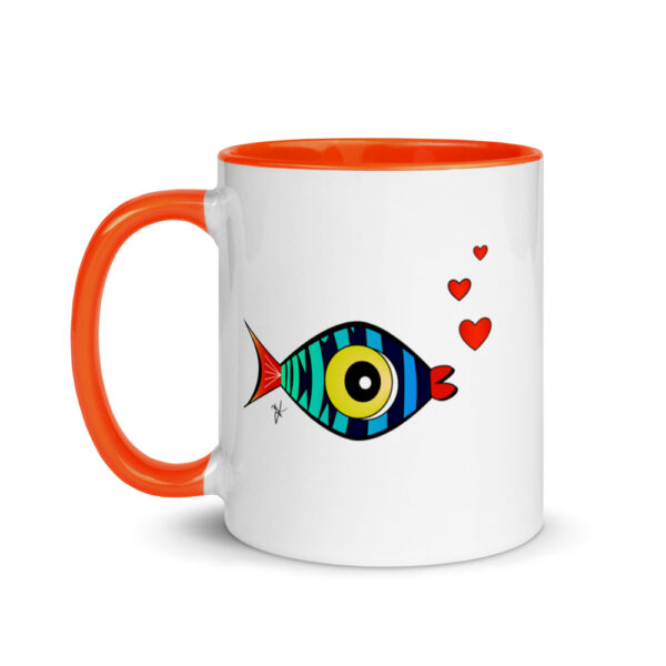 white ceramic mug with color inside orange 11oz left 61052dfb907a5